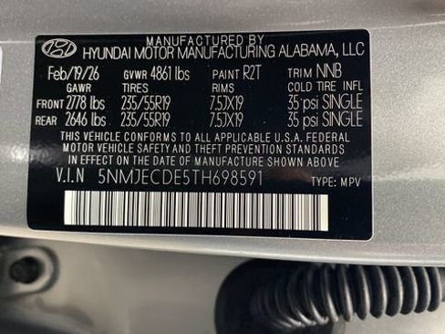New 2026 Hyundai Tucson Limited AWD/4WD image 30