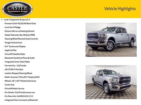 Used 2024 RAM 2500 Big Horn w/ Bed Utility Group image 8