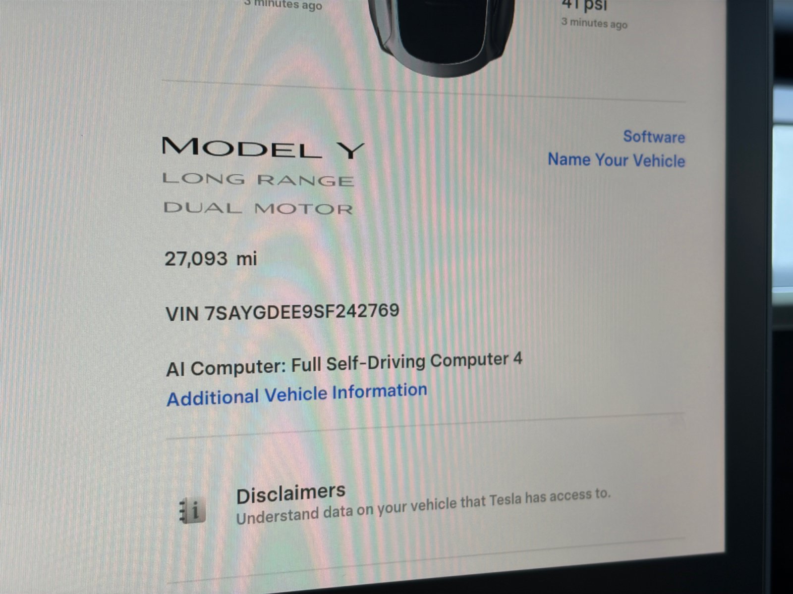 Used 2025 Tesla Model Y Long Range AWD/4WD image 17