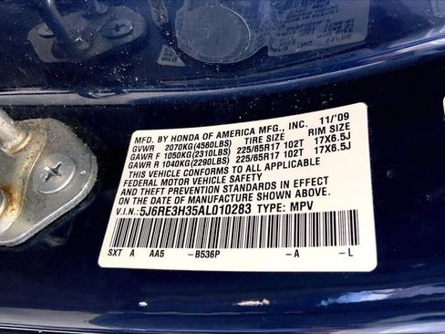 Used 2010 Honda CR-V LX image 6