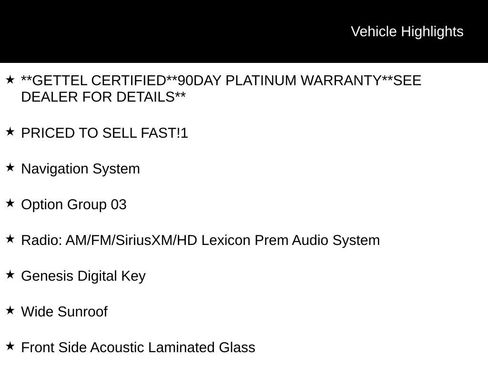 Used 2022 Genesis G70 3.3T image 2