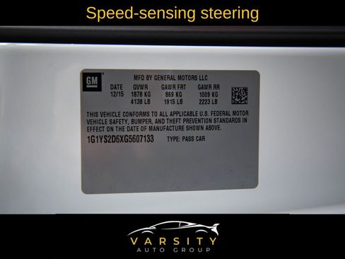 Used 2016 Chevrolet Corvette Z06 w/ 2LZ Preferred Equipment Group image 33