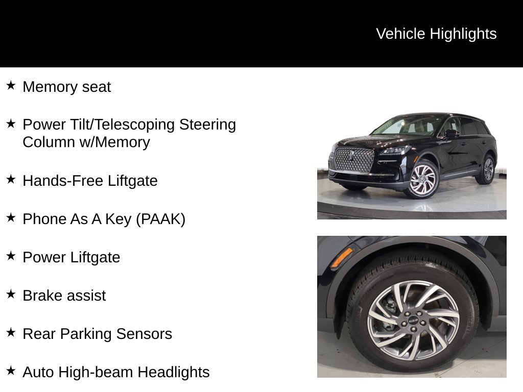Used 2023 Lincoln Corsair AWD w/ Equipment Group 101A image 25