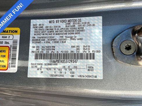 New 2025 Ford Mustang Premium image 14