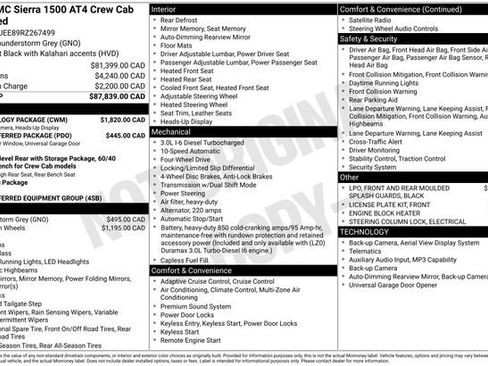 Used 2024 GMC Sierra 1500 AT4 w/ Technology Package AWD/4WD image 19