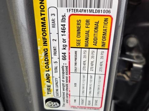 Used 2021 Ford Ranger XLT w/ Tremor Off-Road Package AWD/4WD image 55