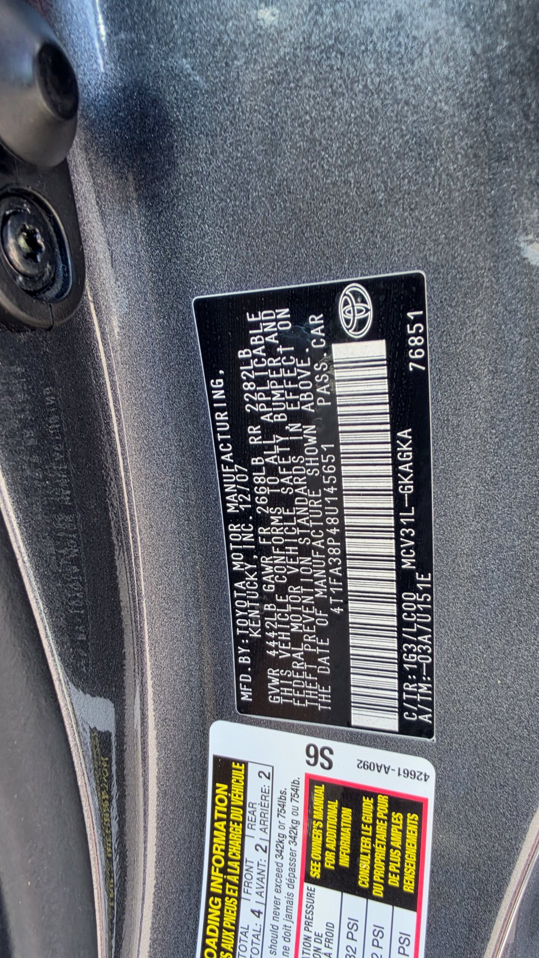 Used 2008 Toyota Solara SLE FWD image 14