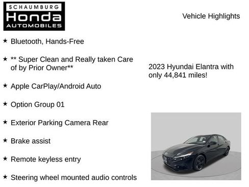 Used 2023 Hyundai Elantra SEL FWD image 7