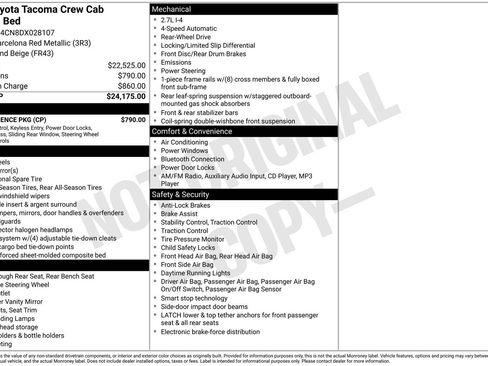 Used 2013 Toyota Tacoma 2WD Double Cab w/ Convenience Pkg image 1