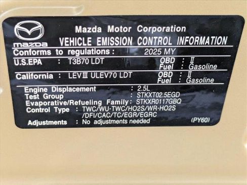 New 2025 MAZDA CX-50 2.5 Turbo w/ Cargo Package image 17