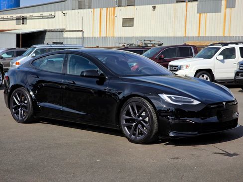 Used 2021 Tesla Model S Plaid AWD/4WD image 1