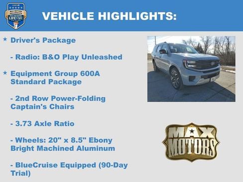 New 2026 Ford Expedition Platinum w/ Platinum Ultimate Package image 22