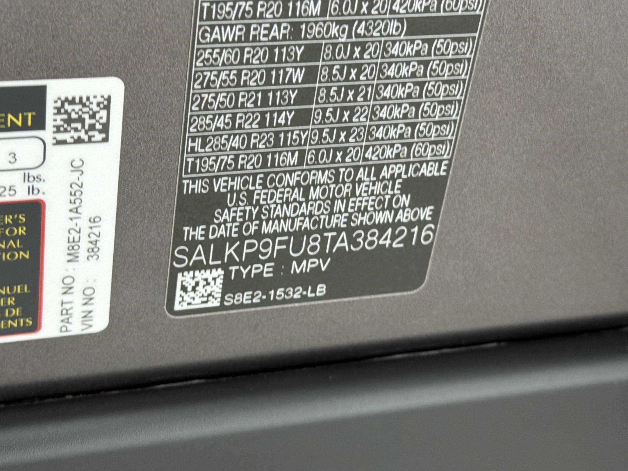 New 2026 Land Rover Range Rover SE AWD/4WD image 30