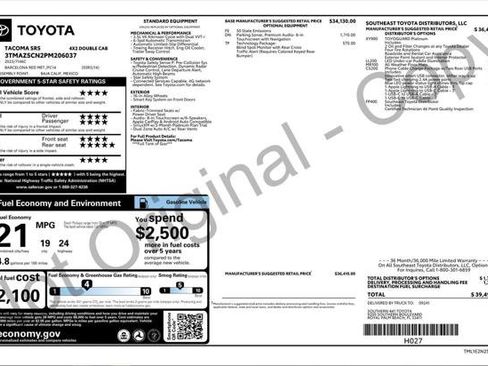 Used 2023 Toyota Tacoma SR5 image 4