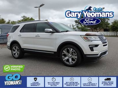 Certified 2018 Ford Explorer Platinum