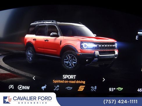 Certified 2025 Ford Bronco Sport Big Bend w/ Convenience Package AWD/4WD image 33