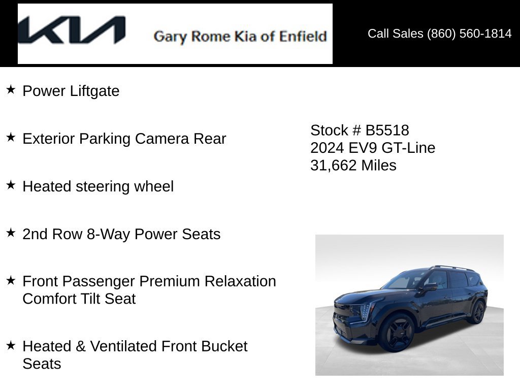 Used 2024 Kia EV9 GT-Line AWD/4WD image 26