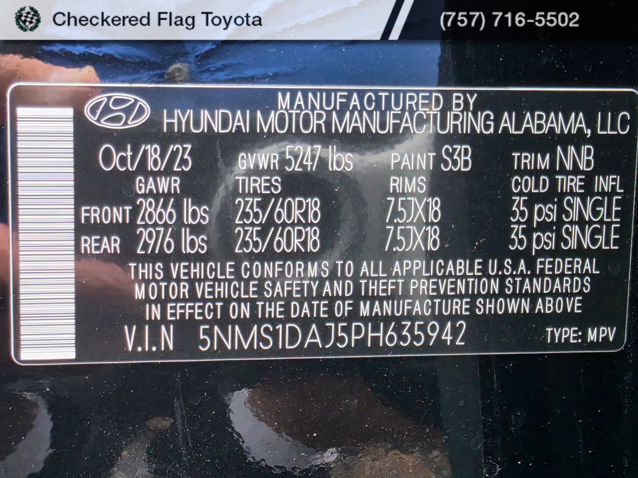 Used 2023 Hyundai Santa Fe SE AWD/4WD image 19