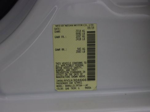 Used 2020 Nissan Altima 2.0 Platinum image 55