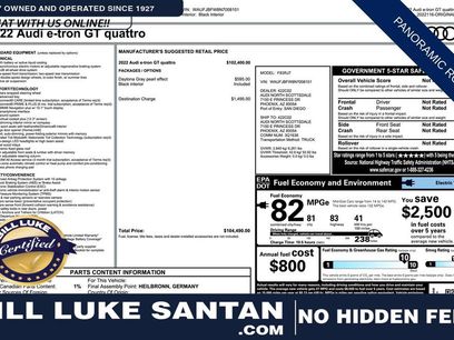 Used 2022 Audi e-tron GT Premium Plus