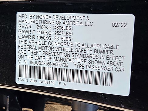 Used 2022 Acura TLX w/ A-SPEC Package FWD image 29