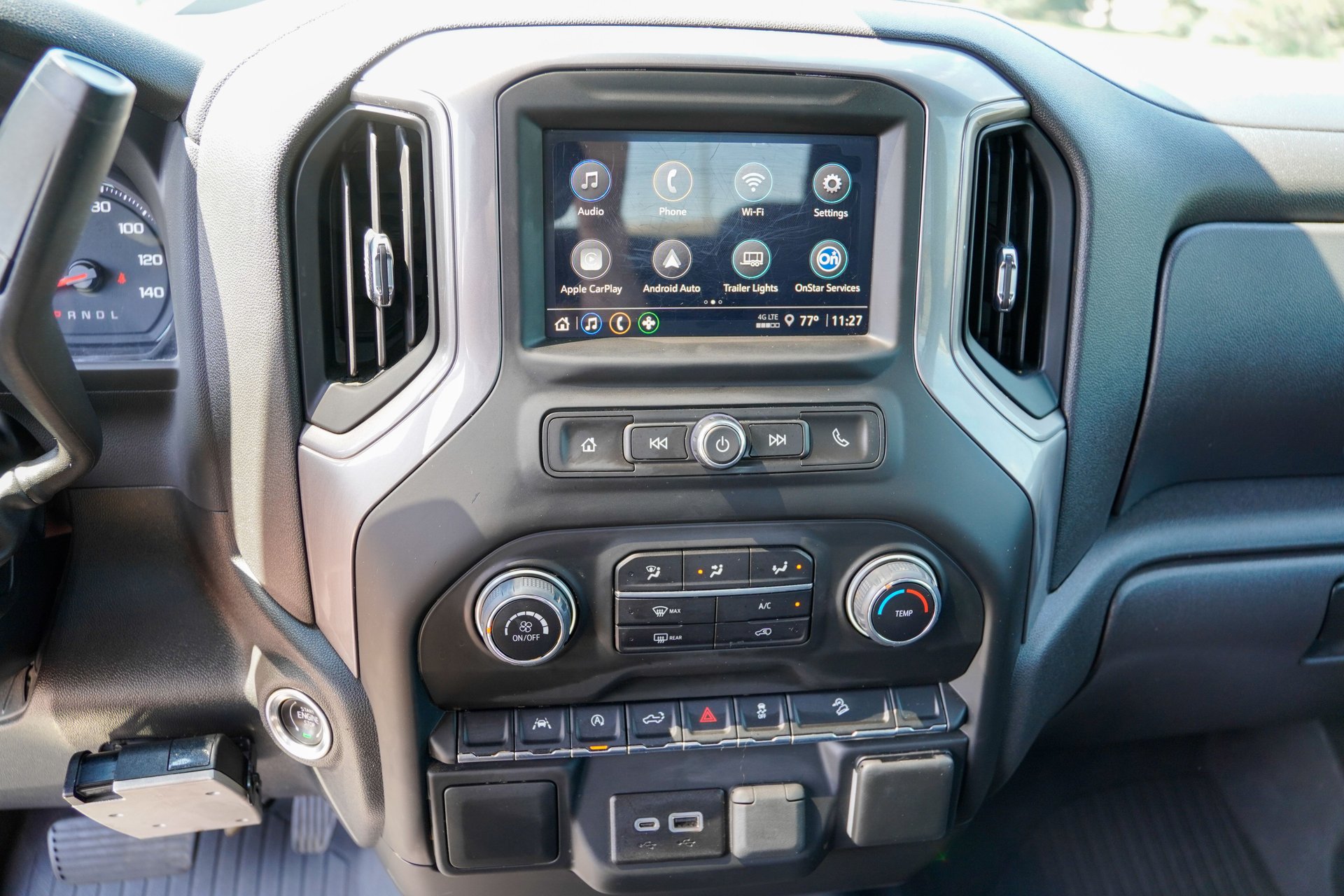 Used 2024 Chevrolet Silverado 1500 Custom Trail Boss w/ LPO, Dark Essentials Package AWD/4WD image 14