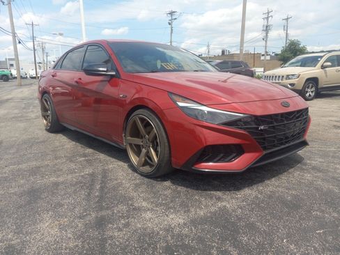 Used 2022 Hyundai Elantra N Line w/ Preferred Accessory Package FWD image 3