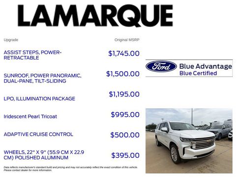 Used 2023 Chevrolet Suburban High Country w/ LPO, Illumination Package RWD image 10
