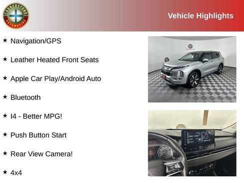Used 2025 Mitsubishi Outlander SE AWD/4WD image 2