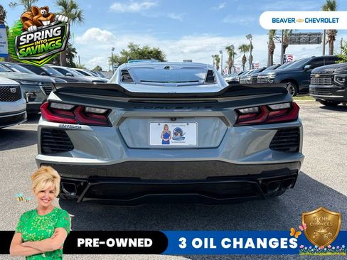 Used 2023 Chevrolet Corvette Stingray Premium Cpe w/ Engine Appearance Package RWD image 6