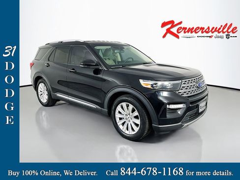 Used 2020 Ford Explorer Limited w/ Class III Trailer Tow Package RWD image 1