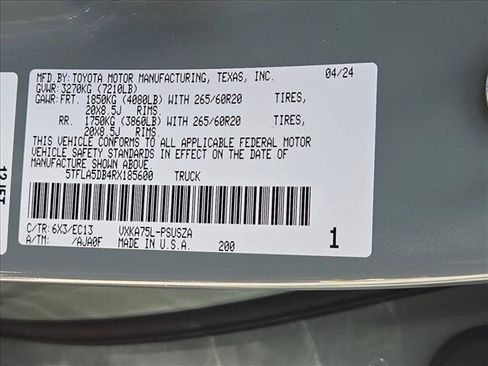 Used 2024 Toyota Tundra SR5 w/ SR5 Premium Package AWD/4WD image 24