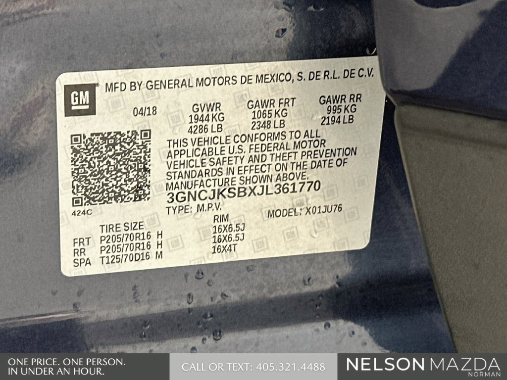 Used 2018 Chevrolet Trax LS w/ Fleet Convenience Package FWD image 30