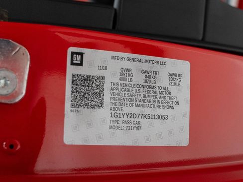 Used 2019 Chevrolet Corvette Grand Sport RWD image 77