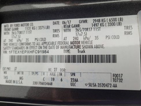 Used 2017 Ford F150 XLT AWD/4WD image 33