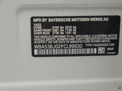 Used 2023 BMW 540i w/ M Sport Package image 83