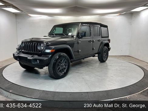 Used 2024 Jeep Wrangler Unlimited Sport AWD/4WD image 1