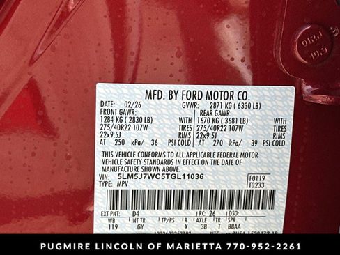 New 2026 Lincoln Aviator Reserve w/ Illumination Package image 38