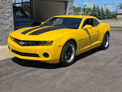 Used 2013 Chevrolet Camaro LS w/ Black Rally Stripe Package RWD image 1
