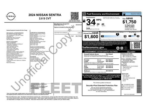 Used 2024 Nissan Sentra S image 39