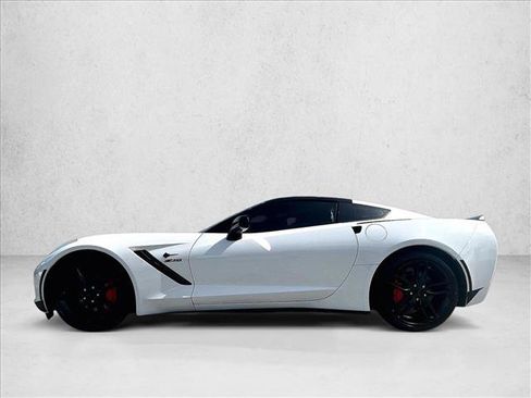 Used 2018 Chevrolet Corvette Stingray Coupe w/ Carbon Flash Badge Package RWD image 6
