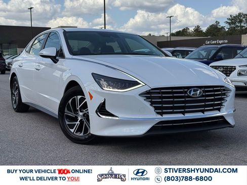 Certified 2023 Hyundai Sonata Blue FWD image 1