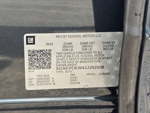 Certified 2018 Buick Enclave Avenir w/ Avenir Technology Package AWD/4WD image 33
