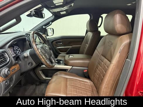 Used 2021 Nissan Titan Platinum Reserve w/ Off Road Protection Package AWD/4WD image 14