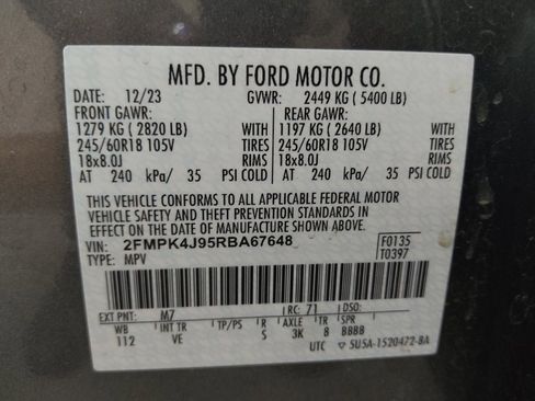 Used 2024 Ford Edge SEL image 33