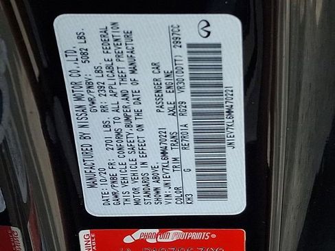 Used 2021 INFINITI Q60 3.0t Luxe w/ Cargo Package image 31