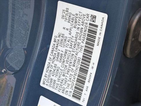 New 2026 Honda Civic FWD Hybrid Sedan image 16