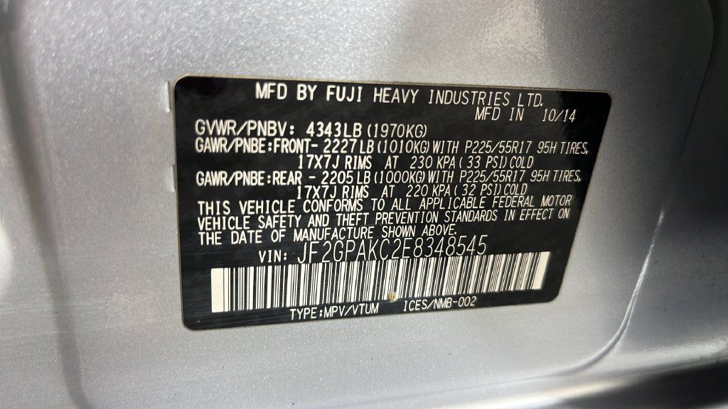 Used 2014 Subaru Crosstrek 2.0i Limited AWD/4WD image 38