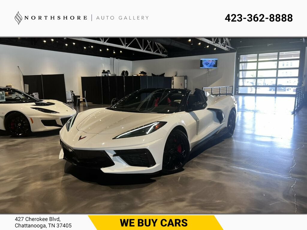 Used 2021 Chevrolet Corvette Stingray Premium Conv w/ Z51 Performance Package RWD image 1