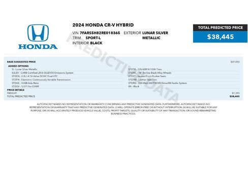 Used 2024 Honda CR-V Sport-L image 2